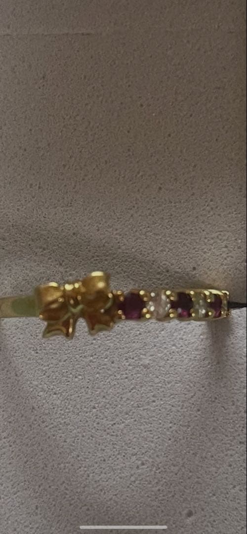 K18 ルビーダイヤモンドリングスタージュエリー