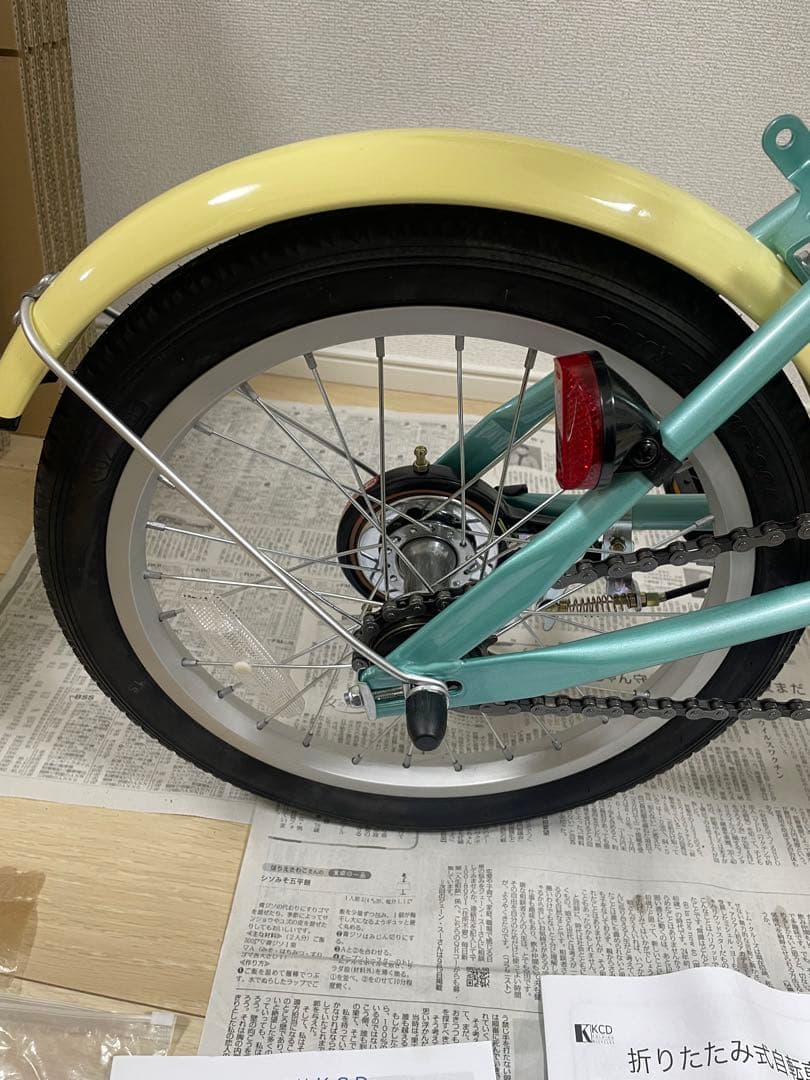 シンプルスタイル 16インチ　折りたたみ自転車