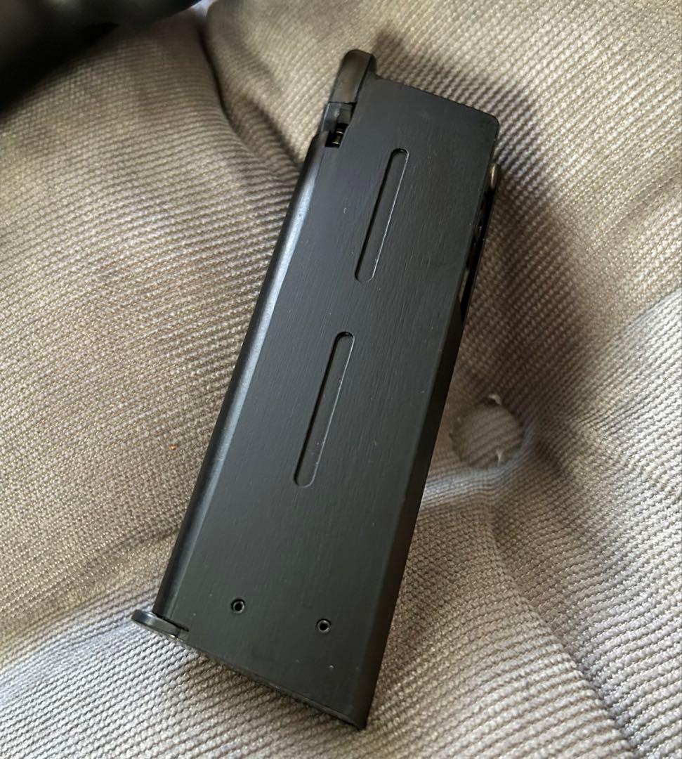 【WA】V10ウルトラコンパクト／オールブラック＋VZ G10グリップ ハイエナ