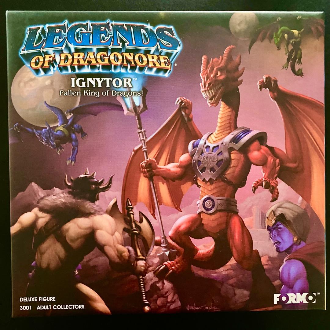 レア‼️レジェンズ・オブ・ドラゴノア ドラゴンの王 イグニトール DXフィギュア