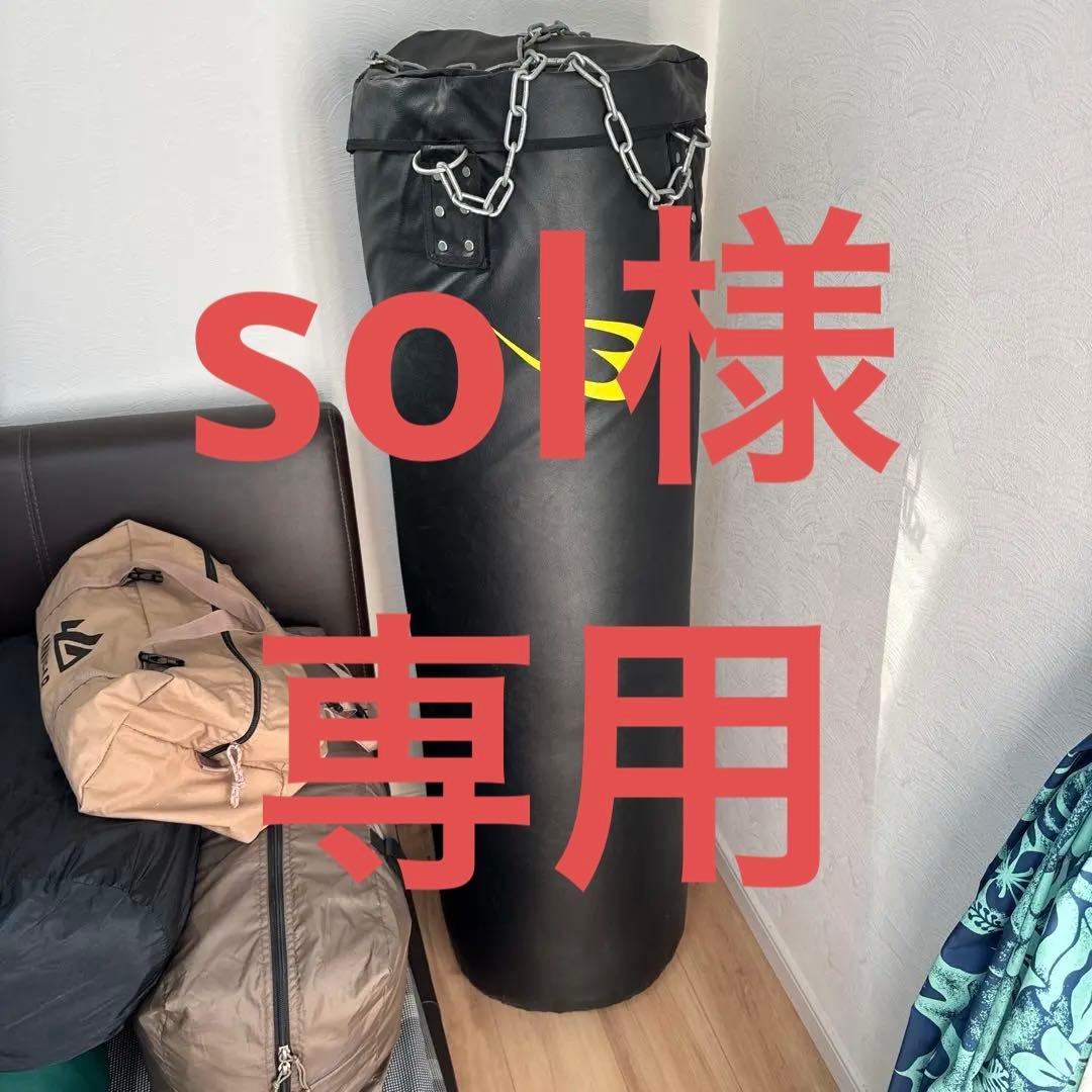 引き取り限定　BODYMAKER サンドバッグ チェーン付き　マット付き