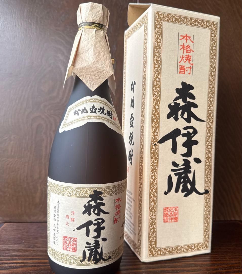 JAL国際線機内販売　森伊蔵 本格焼酎 720ml 専用箱付き