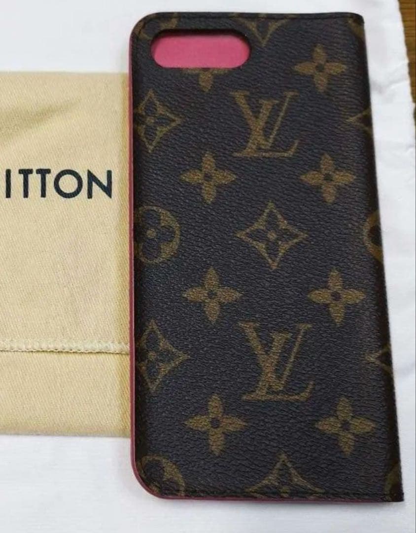 美品　Louis Vuitton iPhoneケース　手帳型