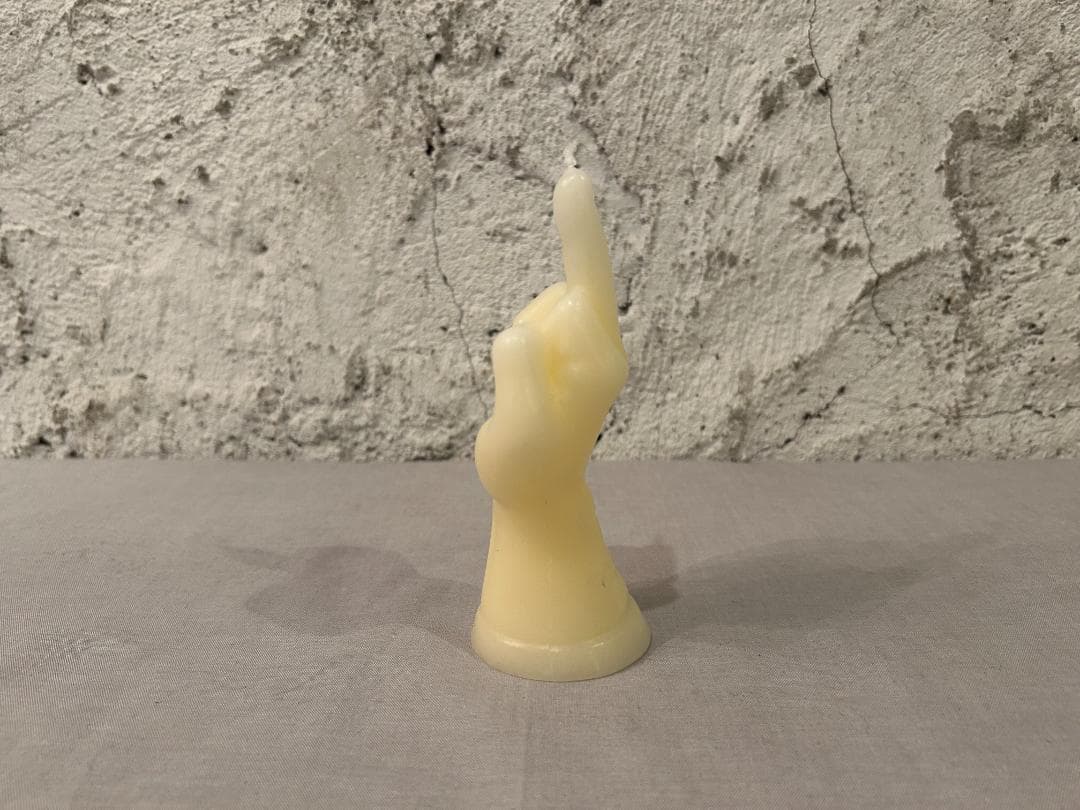 NEIGHBORHOOD / ネイバーフッド｜中指｜IVORY CANDLE