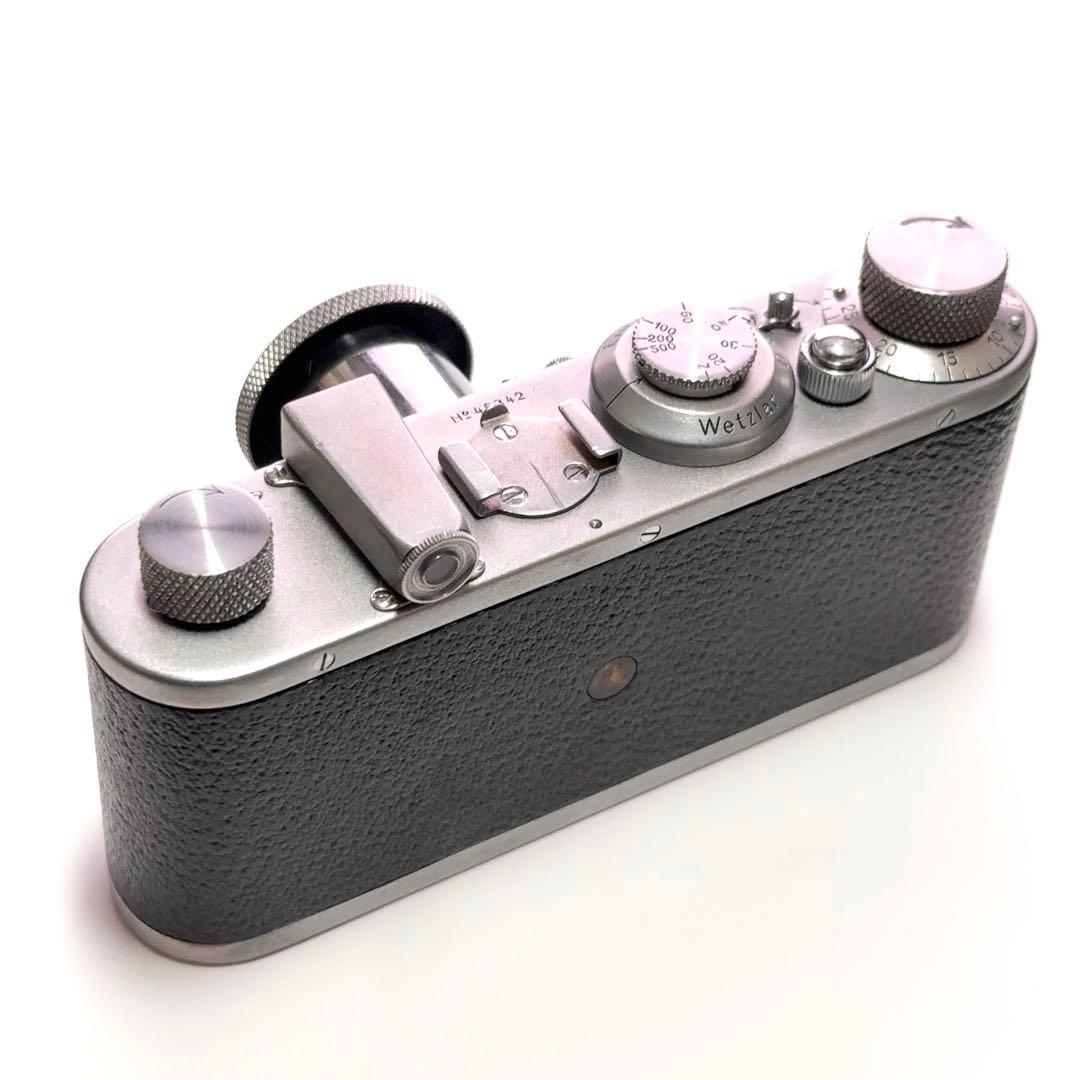 【希少】ライカ A型 シルバークローム《エルマー50m/F3.5付き》Leica