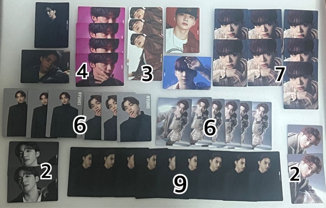 【バラ売りOK】 BE:FIRST RYUHEIトレカ 43枚【リュウヘイ】