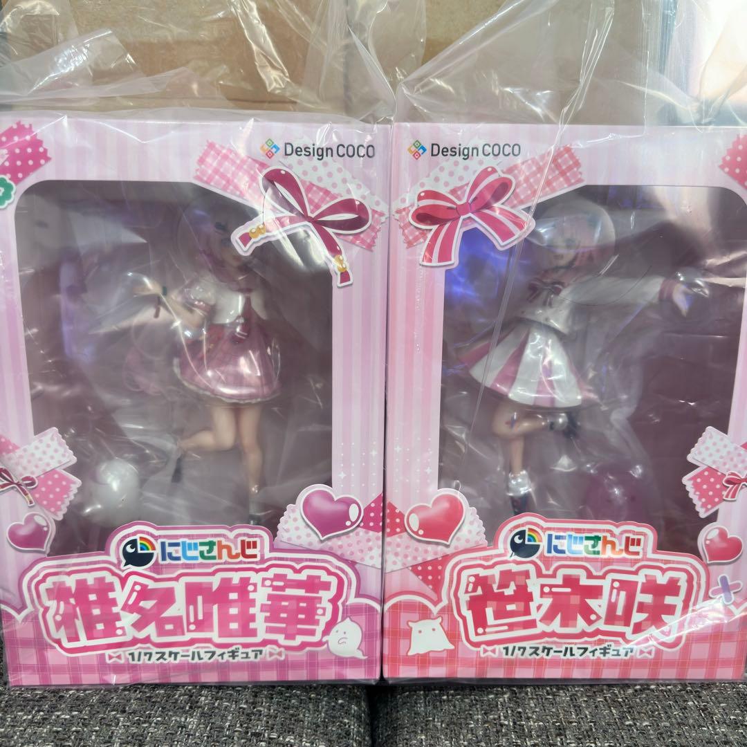 笹木咲 椎名唯華 1/7スケールフィギュアセット にじさんじ さくゆい