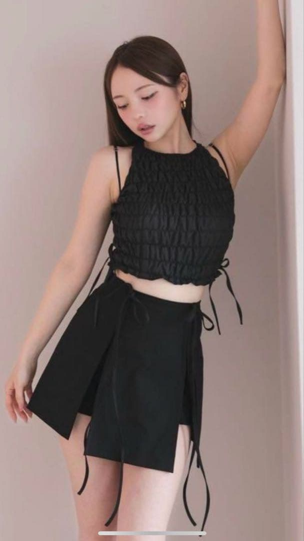 andmary メイシャーリングトップス