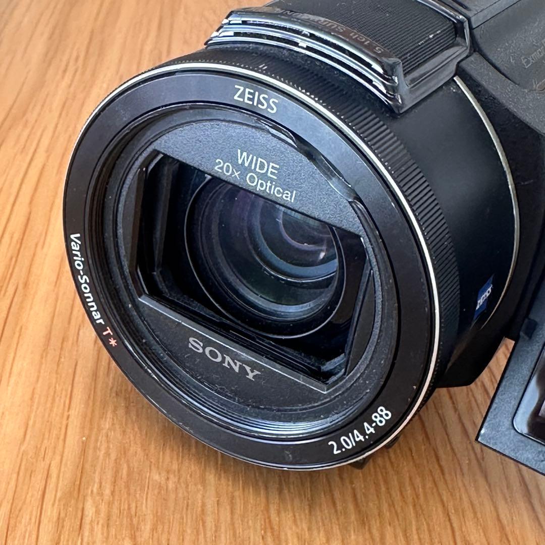FDR-AX55 Sony ビデオカメラ ハンディカム ジャンク 訳あり