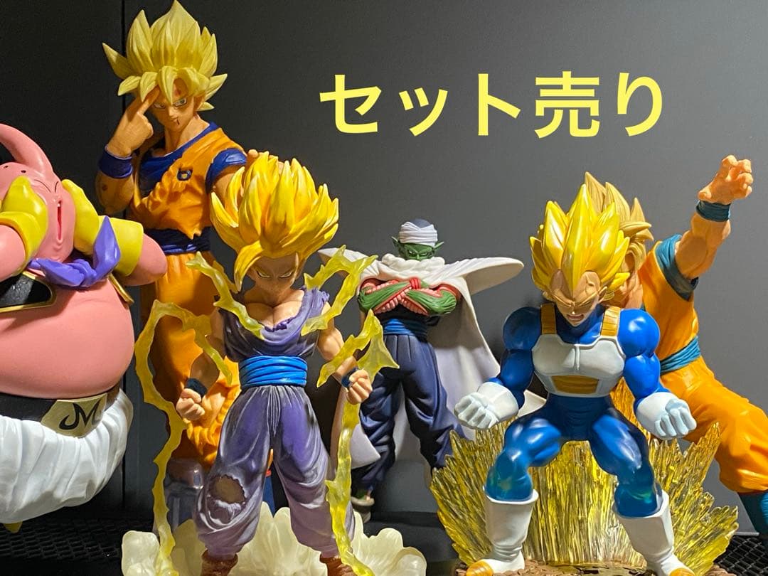 ドラゴンボール一番くじ　プライズセット　悟空　18号　ブウ　ピッコロまとめ売り