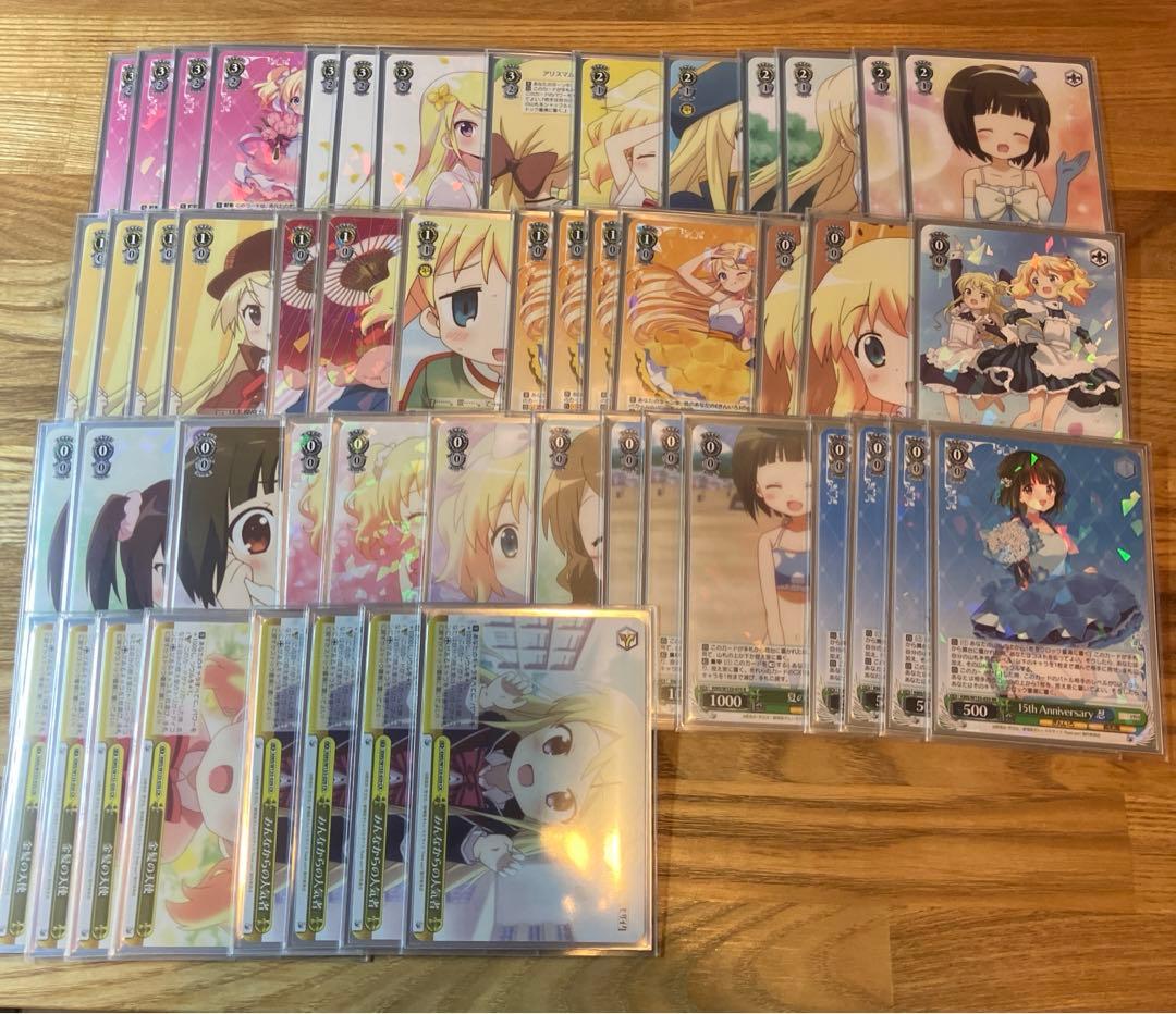 きんいろモザイク　きんモザ　ヴァイスシュヴァルツ デッキ+パーツ　アリス　8枝