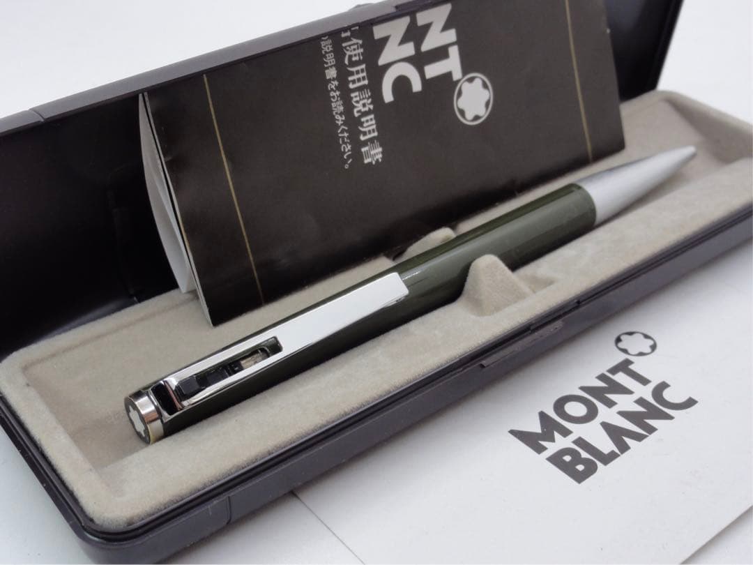 ※手に入れる価値有る逸品！稀少軸深緑色No780ハンマートリガー★モンブラン社製