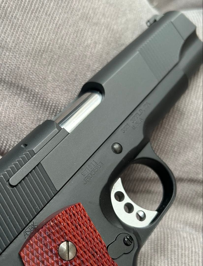 【WA】S&W SW1911PD 4•1/4【箱なし本体のみ】わずかにガス漏れ有