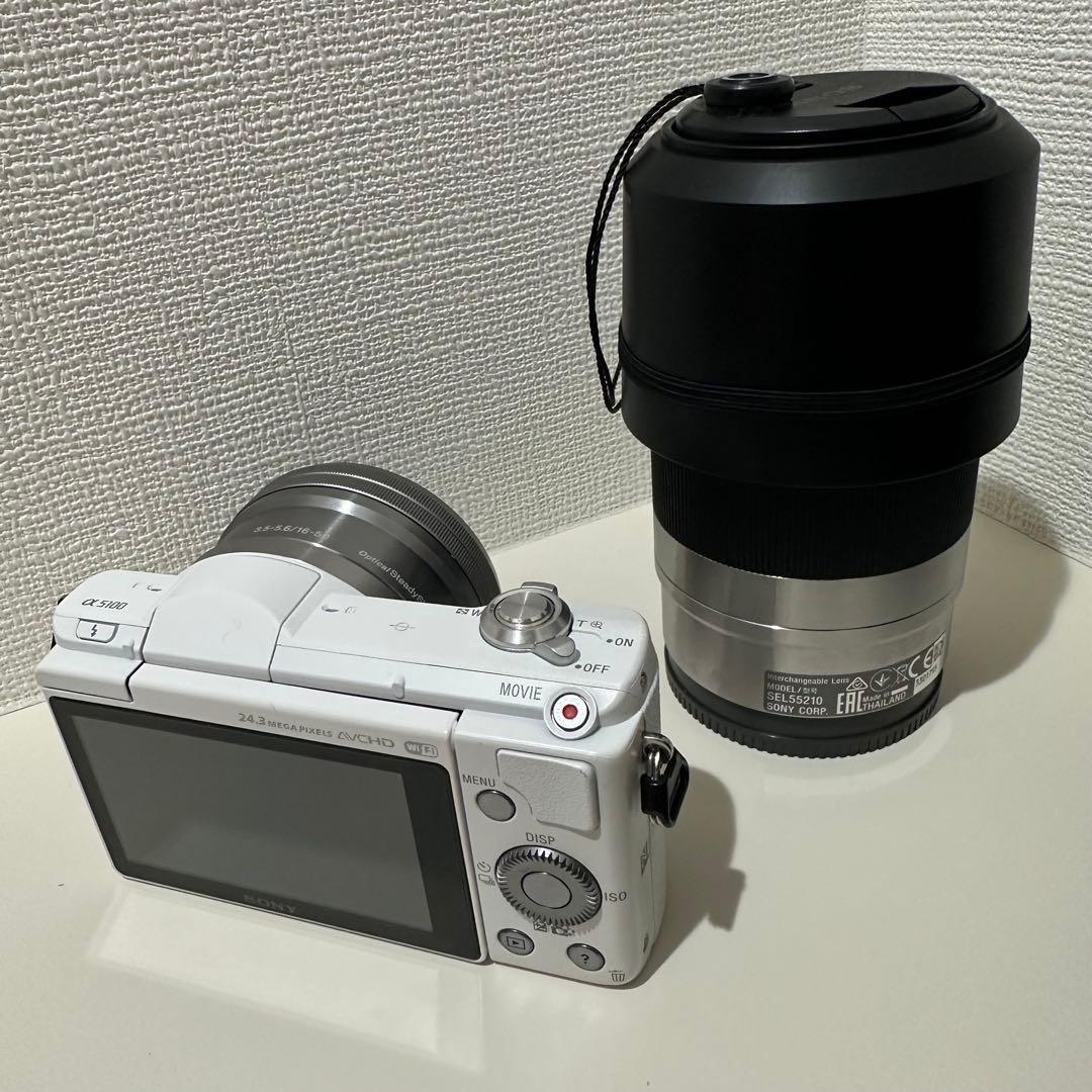 SONY a5100 一眼レフ ホワイト
