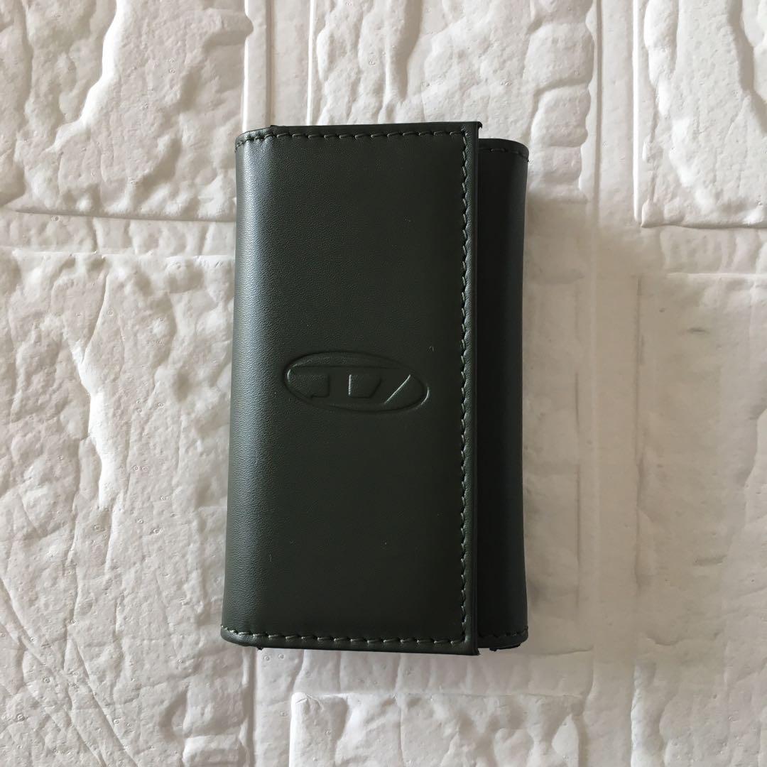新品★DIESEL ディーゼル 定価18,700円 レザー キーケース