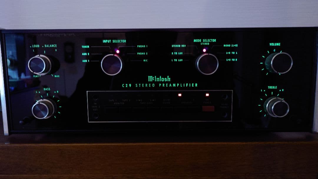 g*i様 McIntosh C29 ステレオプリアンプ 本体(不完動品)