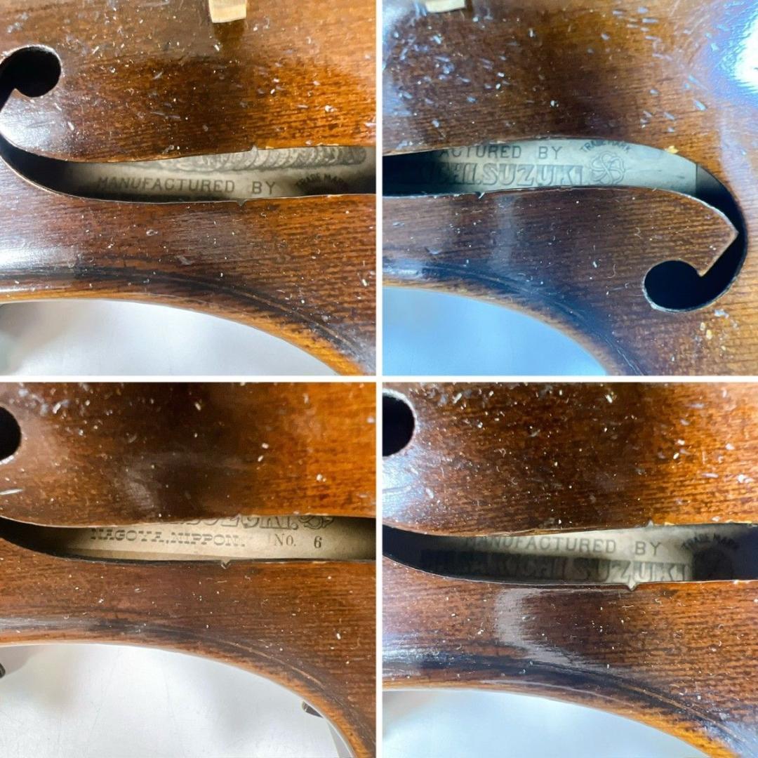 SUZUKI スズキ 鈴木政吉 バイオリン NO.6 4/4 ヴァイオリン