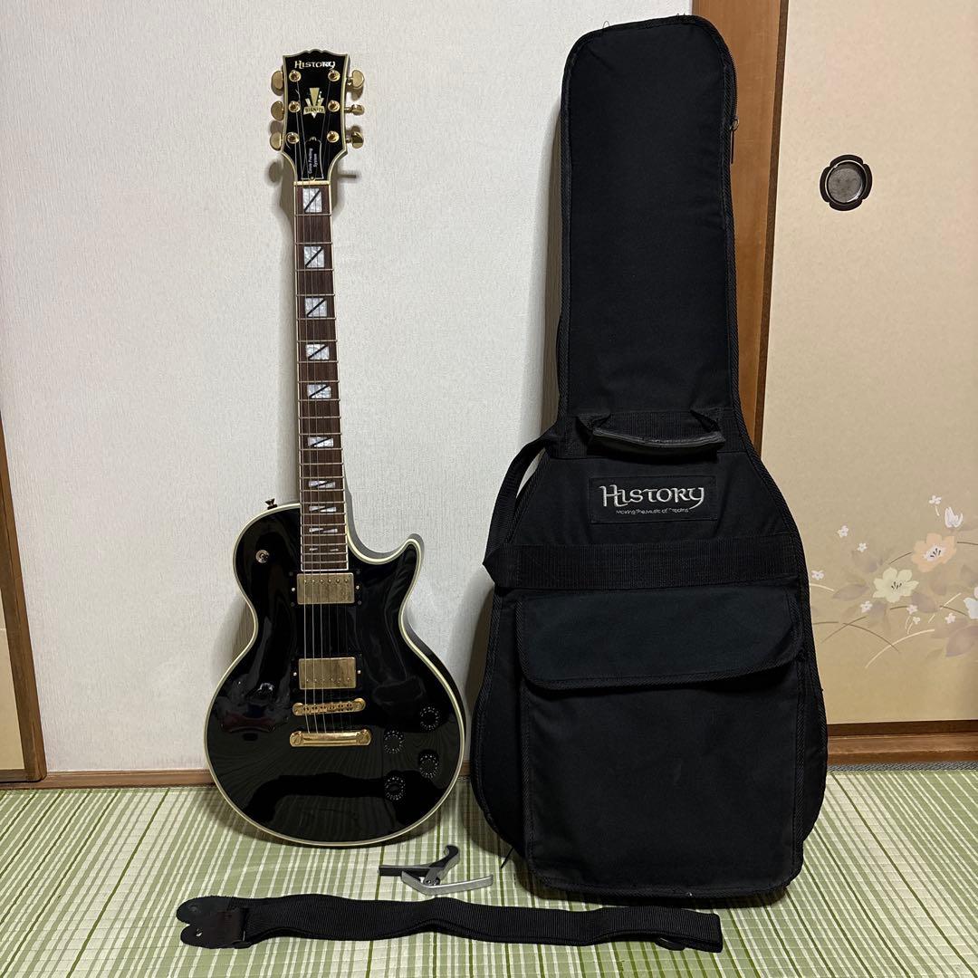 History レスポールタイプ エレキギター　ヒストリー　弦楽器　ソフトケース