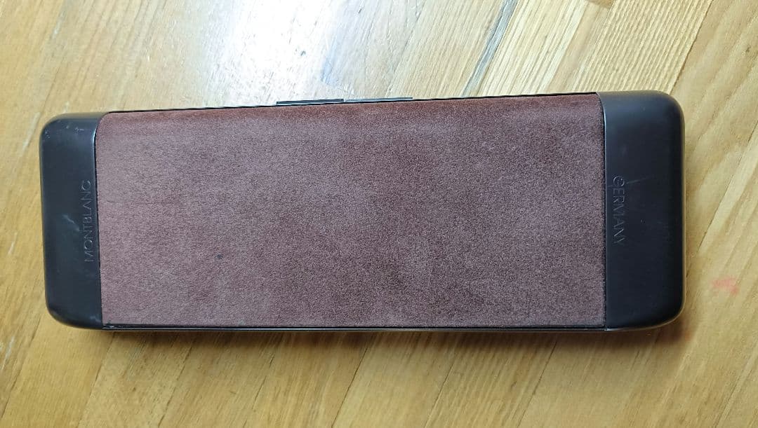 【極希少】モンブランスリムライン万年筆ボルドーボディー