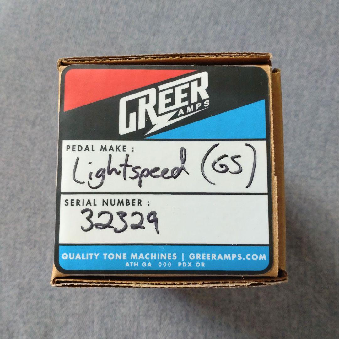 GREER AMPS LIGHTSPEED OVERDRIVE 保証有り新品同様