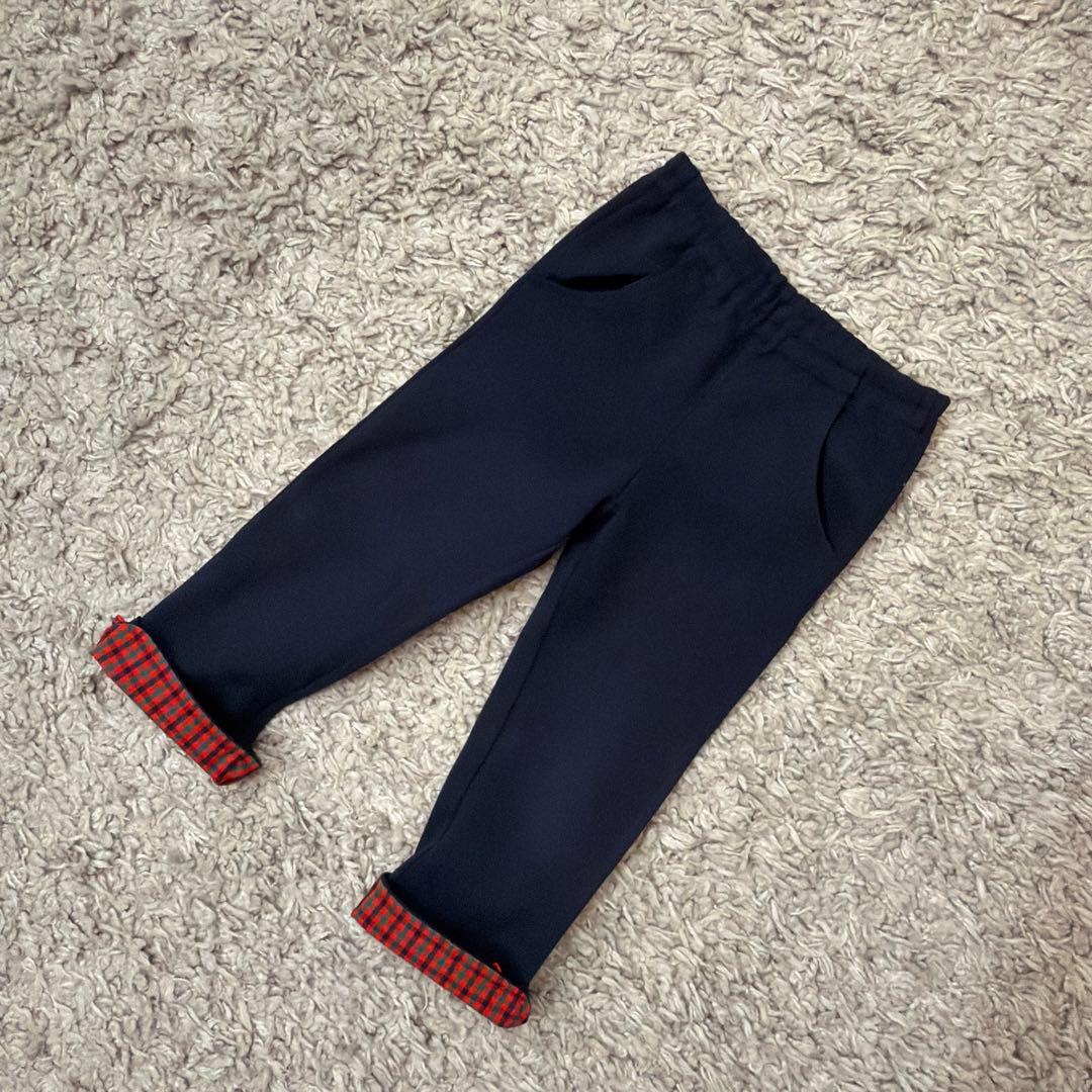 familiar 100cm 女の子 トレーナーとパンツのセット