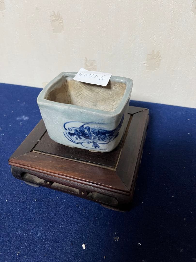 すぬ367 盆栽　盆栽鉢　植木鉢　和鉢　東福寺