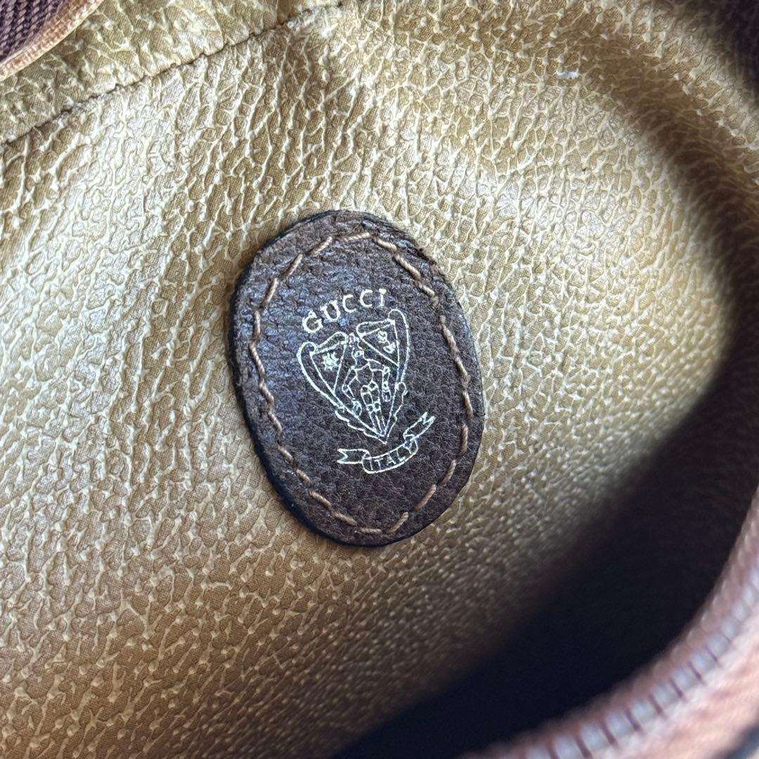 ⭐️グッチ⭐️オールドグッチ GGプラス ショルダーバッグ 縦型 ベージュ