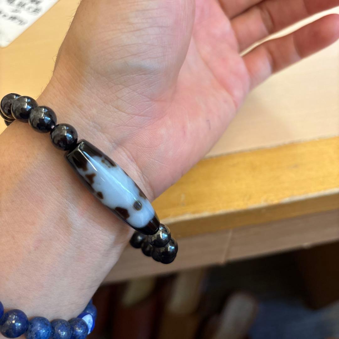 三面大黒天！白蛇天珠！ブラックスギライト！ズドドドーンとくる！