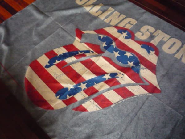 ローリングストーンズ特大ポスター（布）　※ロック　アメカジ