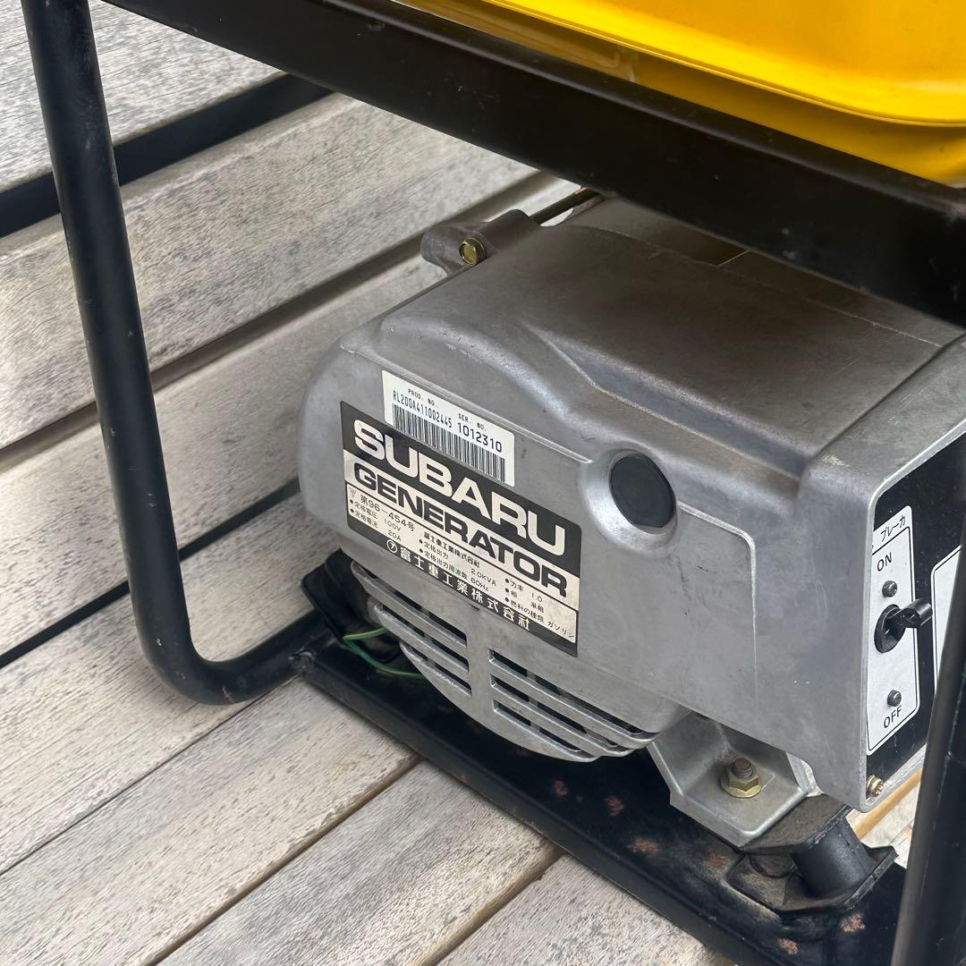 SUBARU SGL2000 発電機 ガソリン式 4stエンジン スバル
