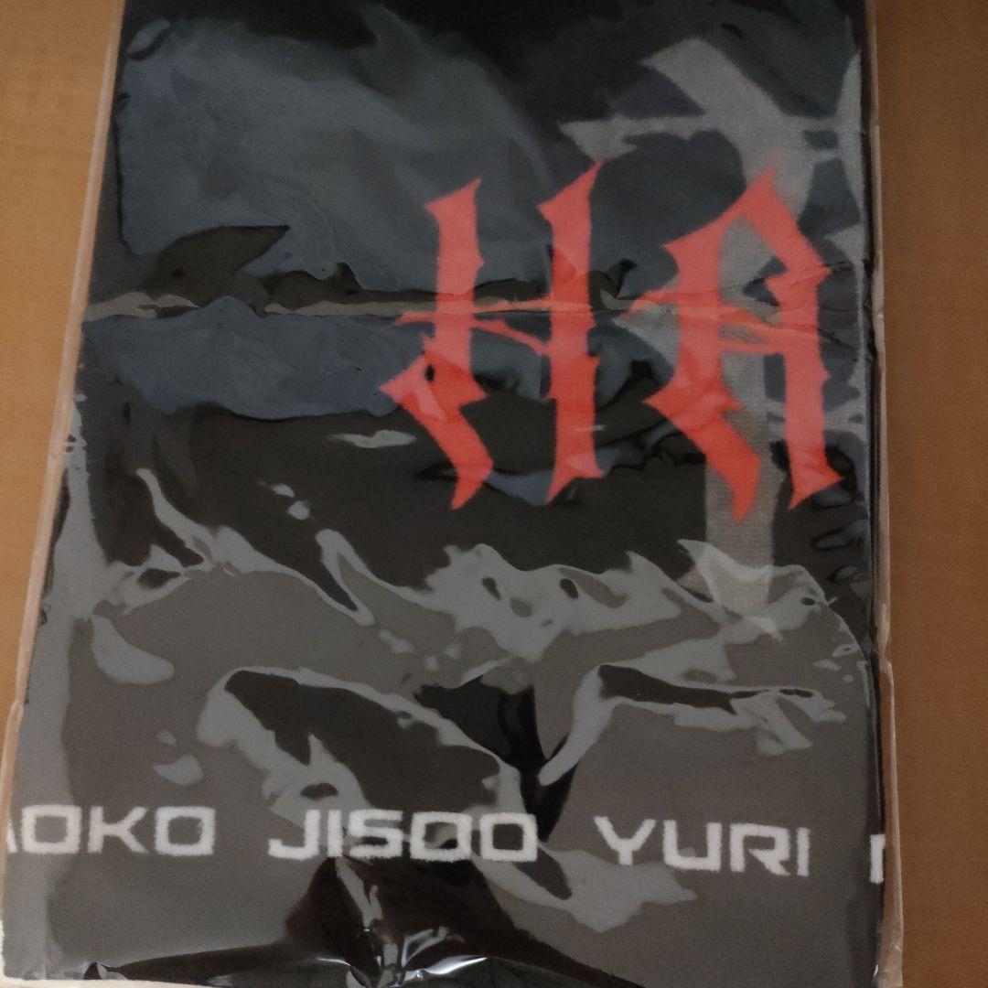 HANA ロゴ Tシャツ ブラック M＆フェイスタオル