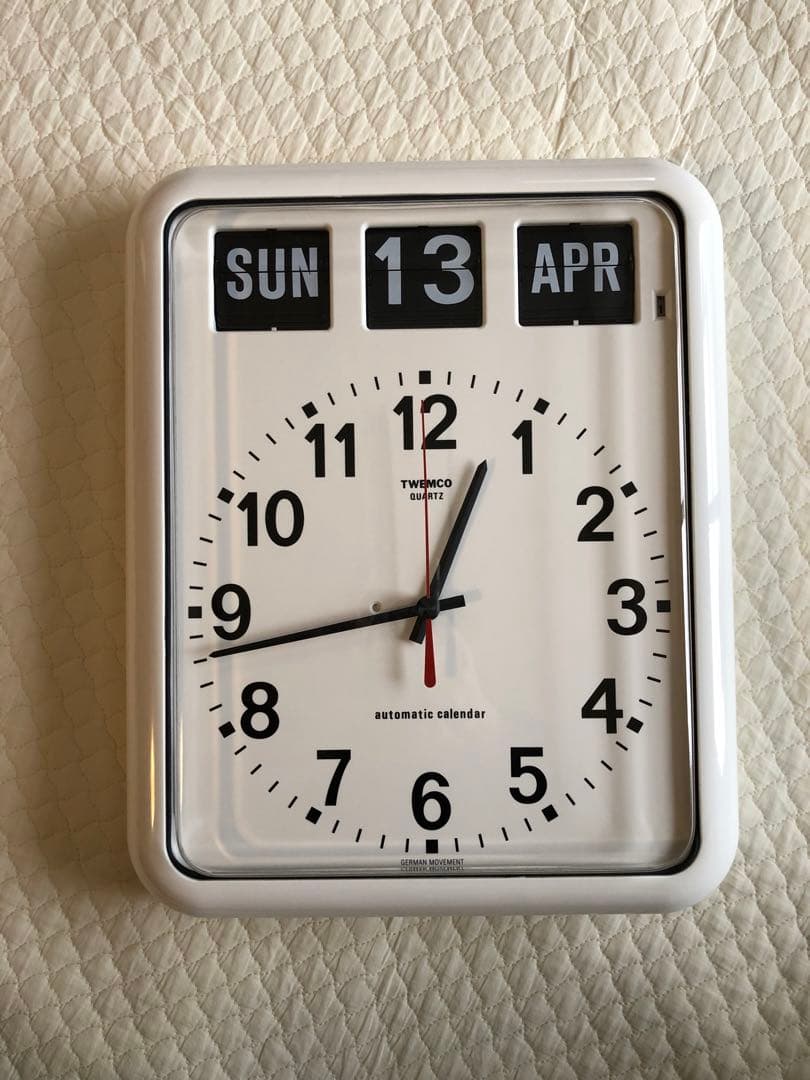 TWEMCO トゥエンコ BQ-12 パタパタ　掛け時計