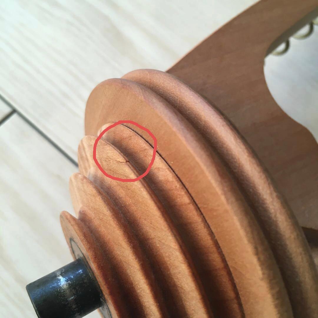 アッシュフォード紡ぎ車　トラディッショナル　シングル　糸紡ぎ