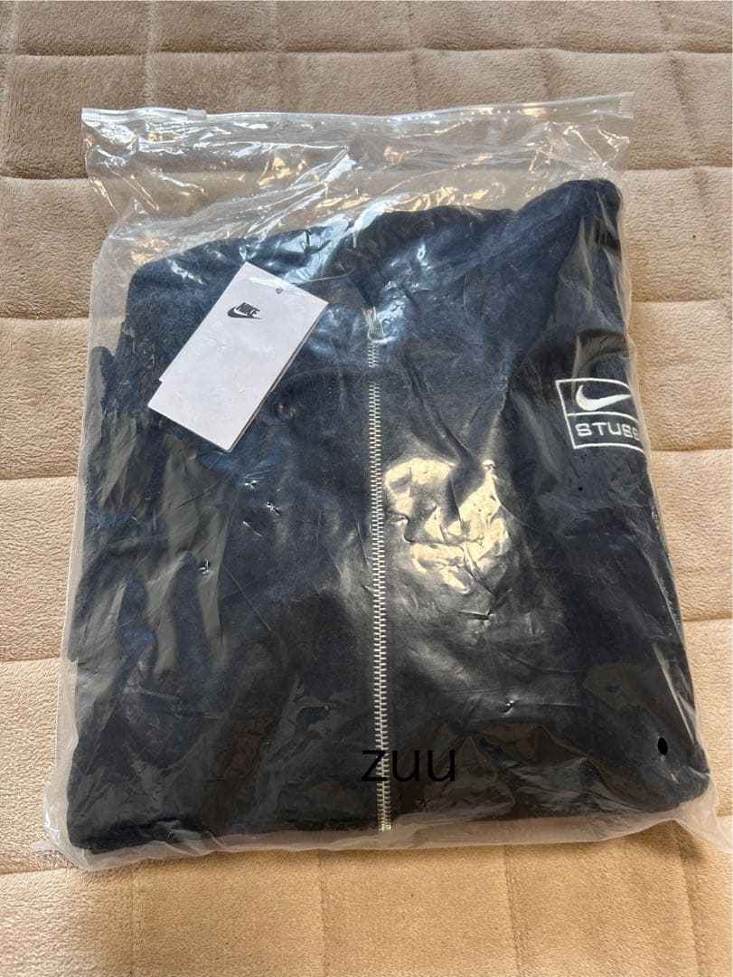 【試着品】STUSSY × NIKE コラボジップパーカー　他サイズあり