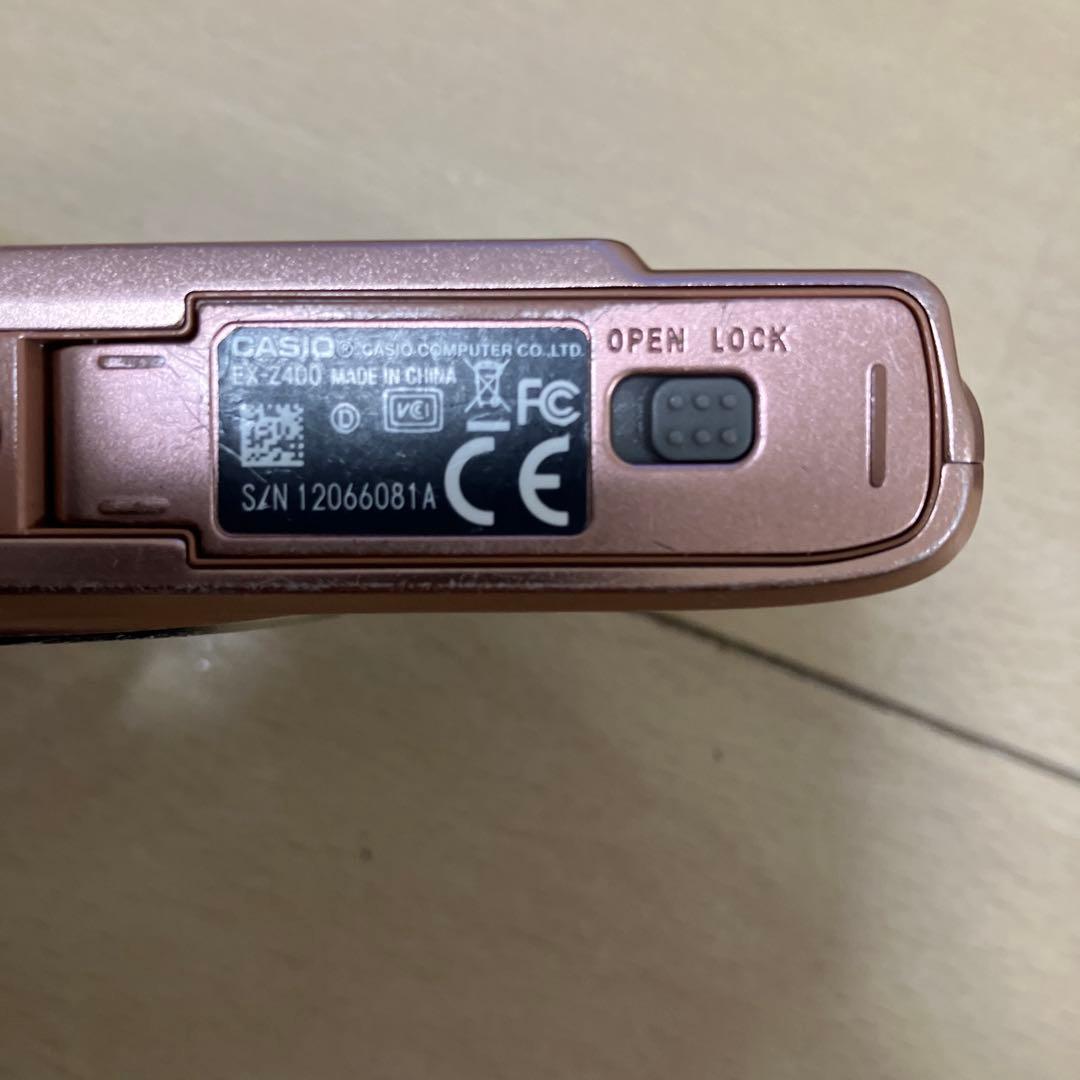 CASIO EXILIM ＥＸ－Ｚ400 コンパクトデジタルカメラ ピンク