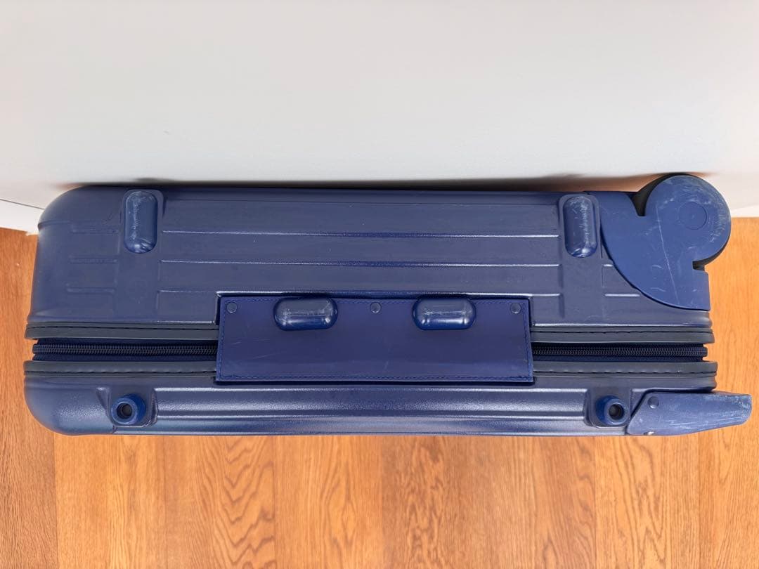 リモワ　サルサ　35L 美品　伸縮ハンドル新品交換済み　ブルー　機内持ち込み可