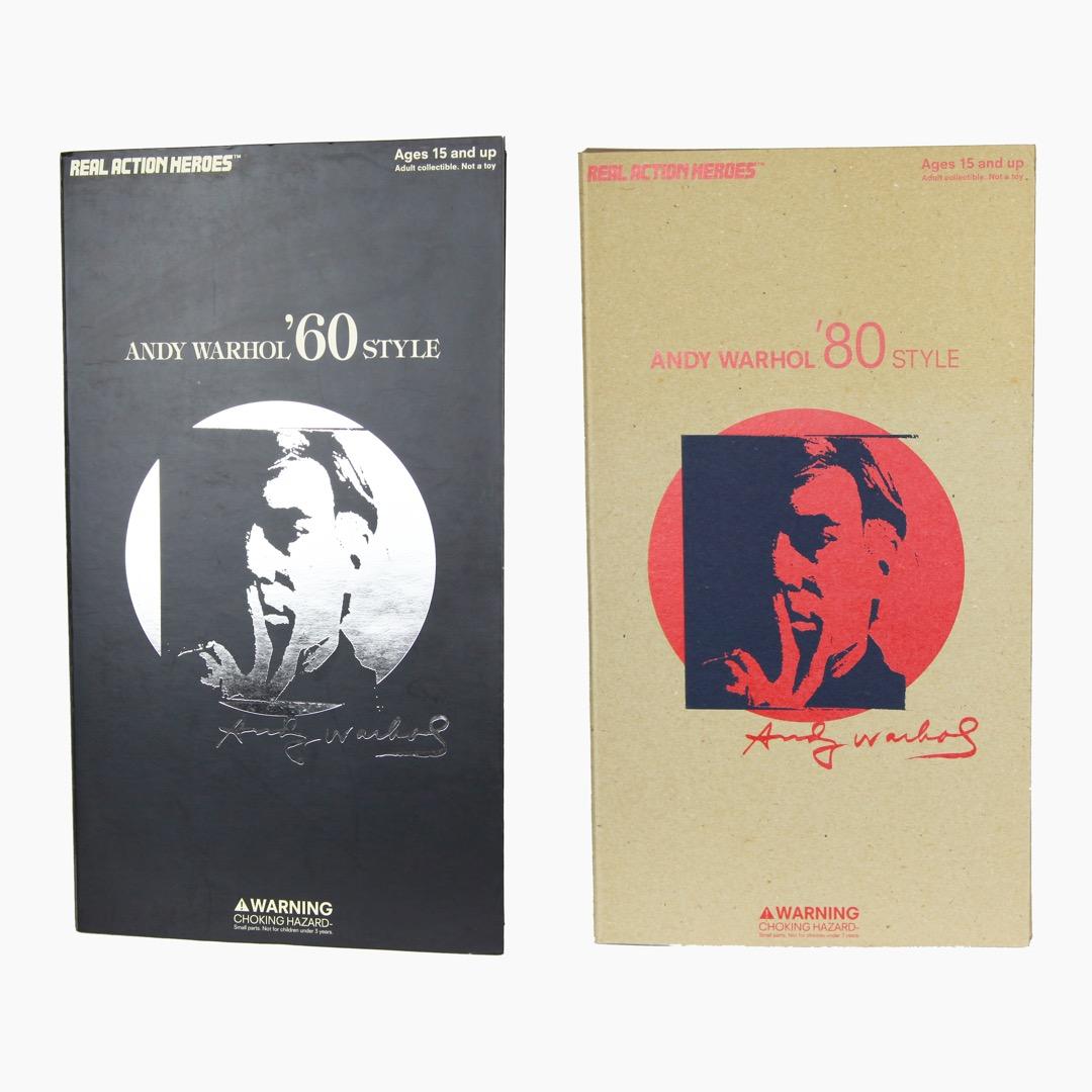 【激レア】メディコムトイ RAH アンディ・ウォーホル｜'60 '80セット
