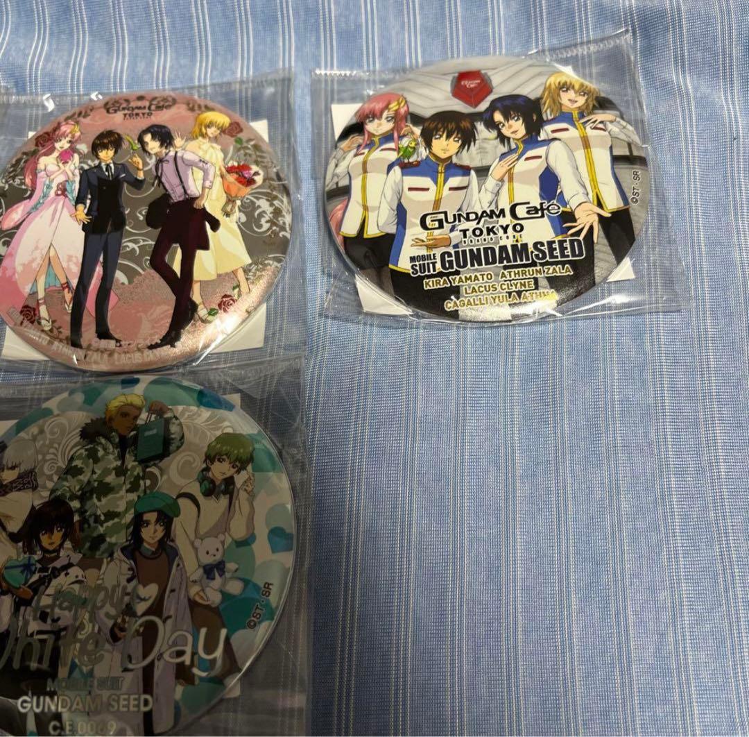 購入時コメント要　ガンダムSEED ガンダムカフェ　マグネットバッジ