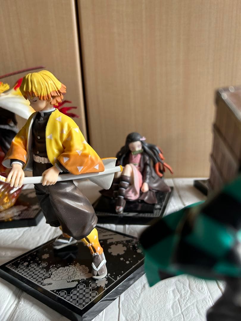 鬼滅の刃 フィギュア 8体セット 竈門炭治郎 煉獄杏寿郎 嘴平伊之助 冨岡義勇