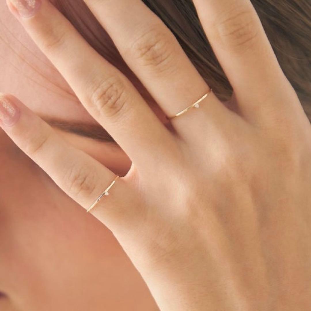 エテ K10 ダイヤモンド リング