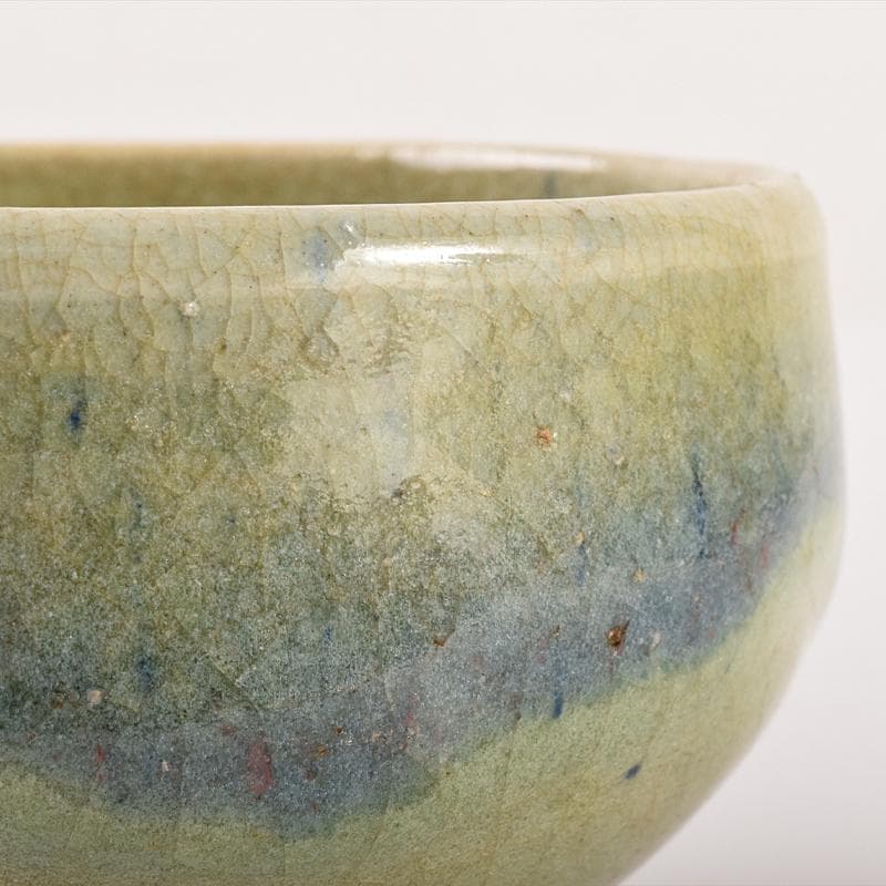 中国　唐物　窯変　茶碗　銘「唐錦」　書付箱　M　R7830