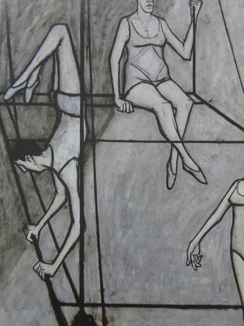 ベルナール・ビュッフェ【LE CIRQUE-Acrobates】