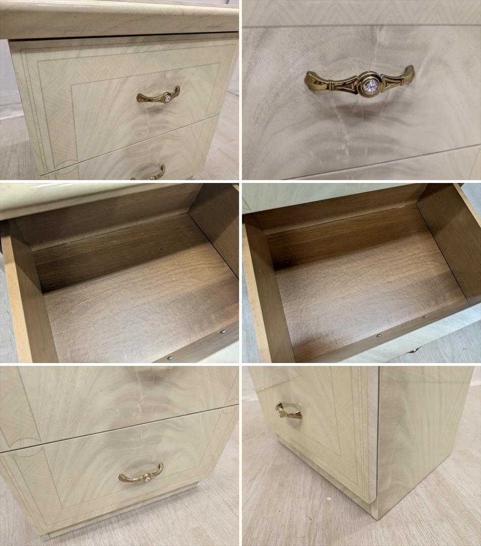 美品　リビングチェスト　サイドチェスト　ナイトテーブル　チェスト　タンス　引出し