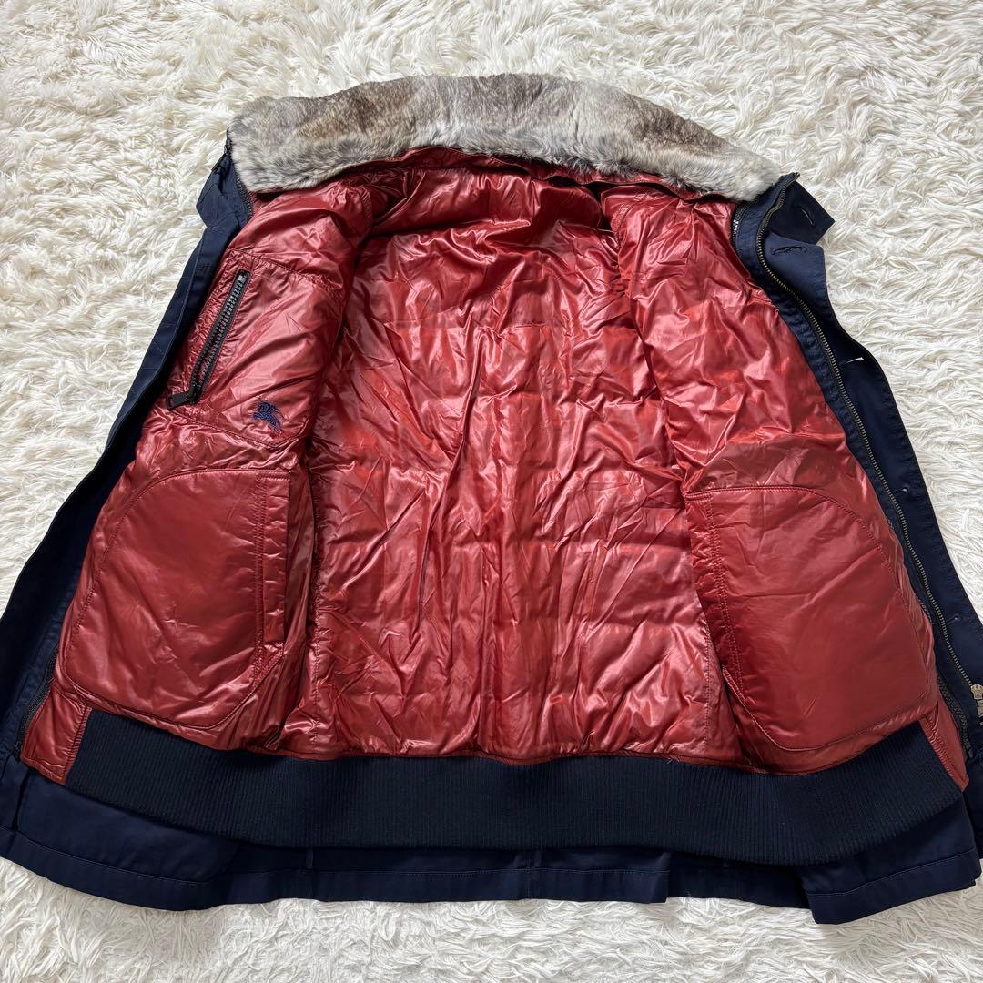 美品 7way バーバリーブラックレーベル ダウンライナー付きジャケット M