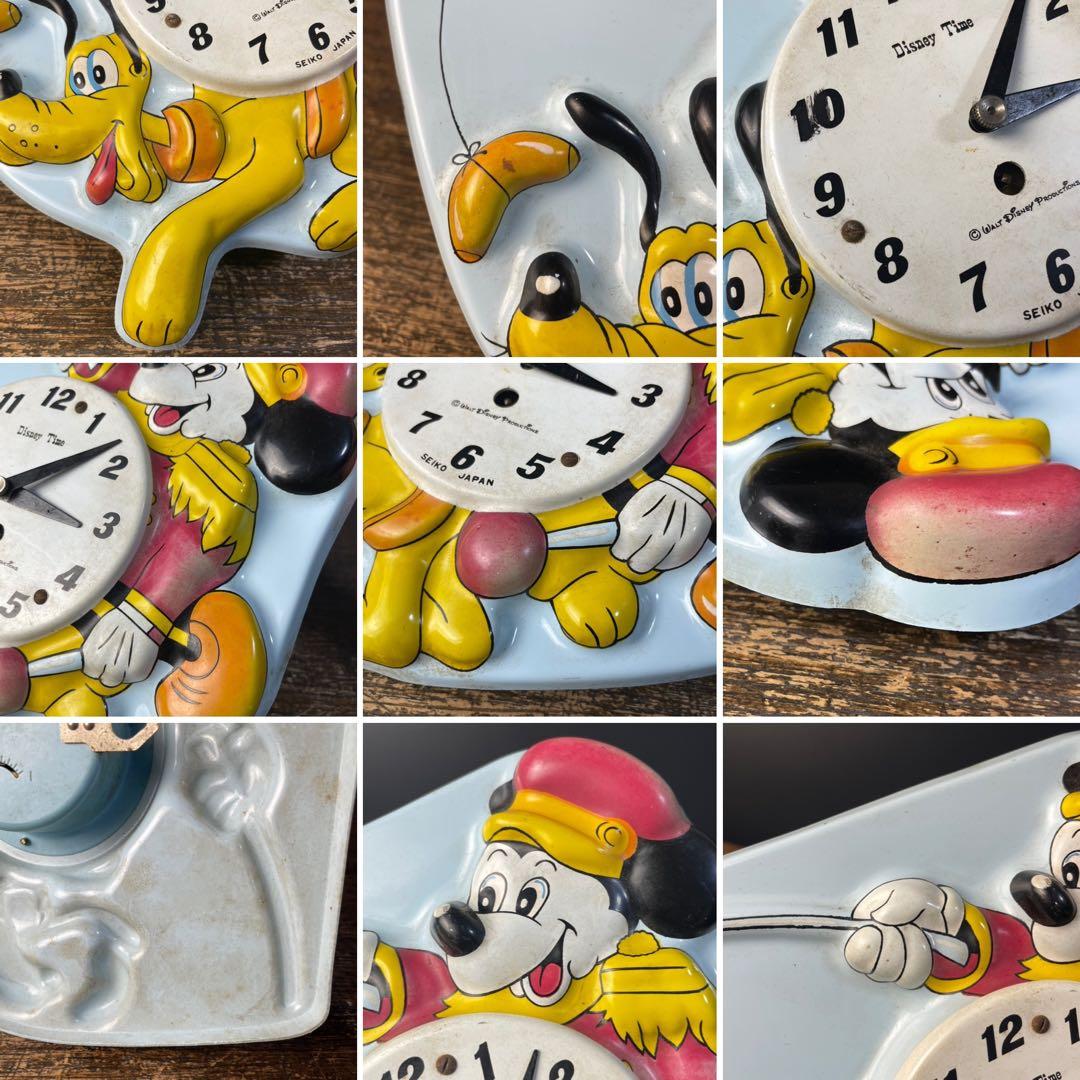 SEIKO ディズニータイム 掛時計 ミッキーマウス