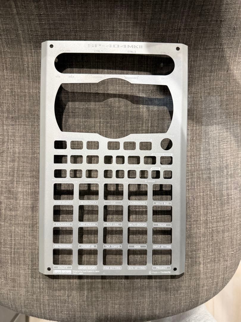 Sp404 mk2 燕　カスタムプレート