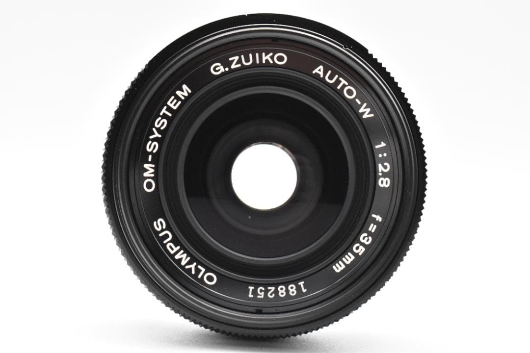 【美品】OLYMPUS G.ZUIKO AUTO-W 35mm F2.8 レンズ
