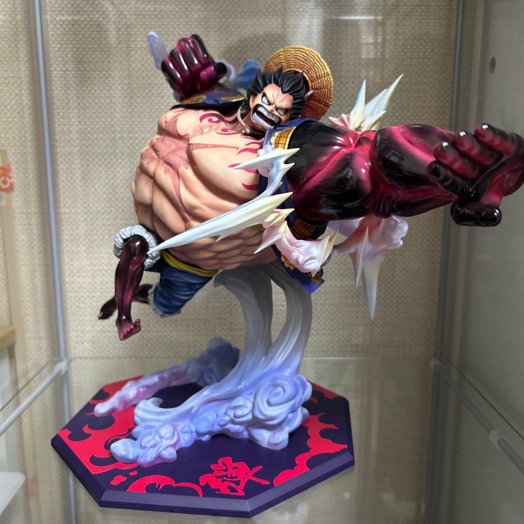 【美品】popmaximum ルフィ　バウンドマン　フィギュア