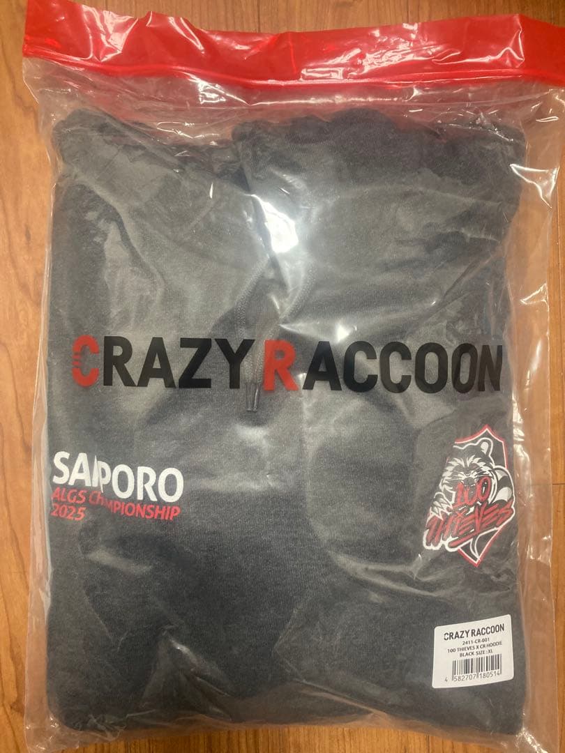 T*様 CRAZY RACCOON (CR)✖️100T ALGS札幌 限定コラ