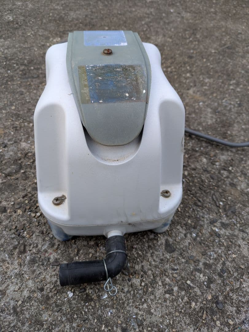 動作品　浄化槽 ブロワーFP-60N 吐出風量60L/min　タイマー付き